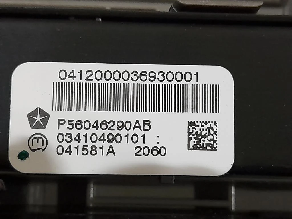 Modulo Comando Riscaldamento Clima P56046290AB Jeep Cherokee IV 2008