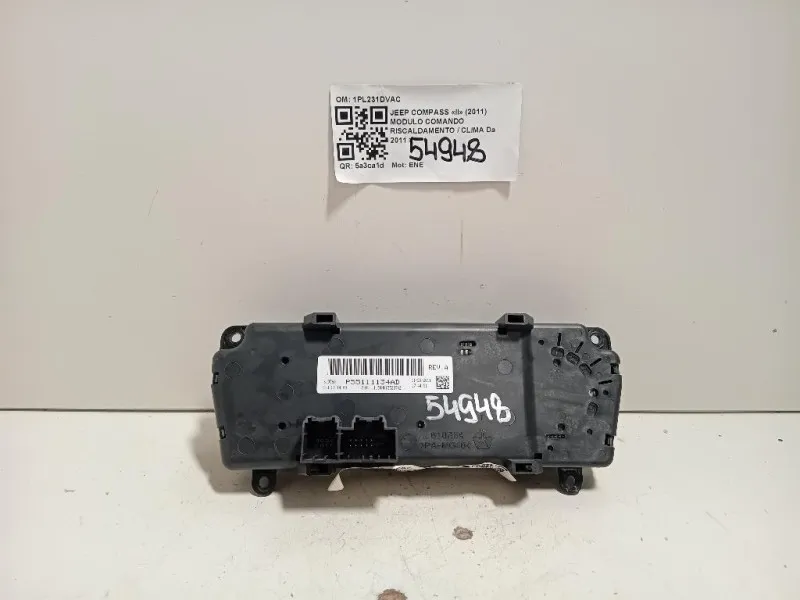 Modulo Comando Riscaldamento Clima 1PL231DVAC Jeep Compass II 2011