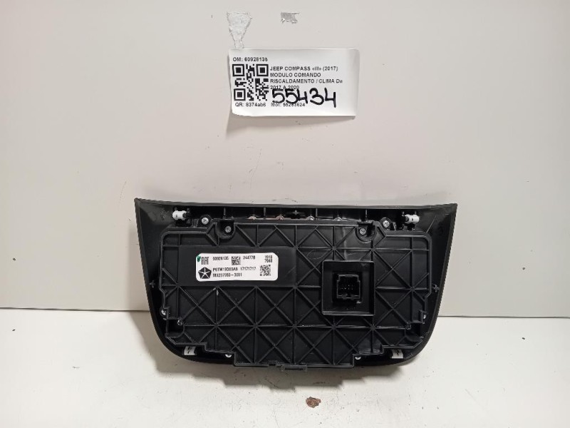 Modulo Comando Riscaldamento Clima 60928135 Jeep Compass III 2017