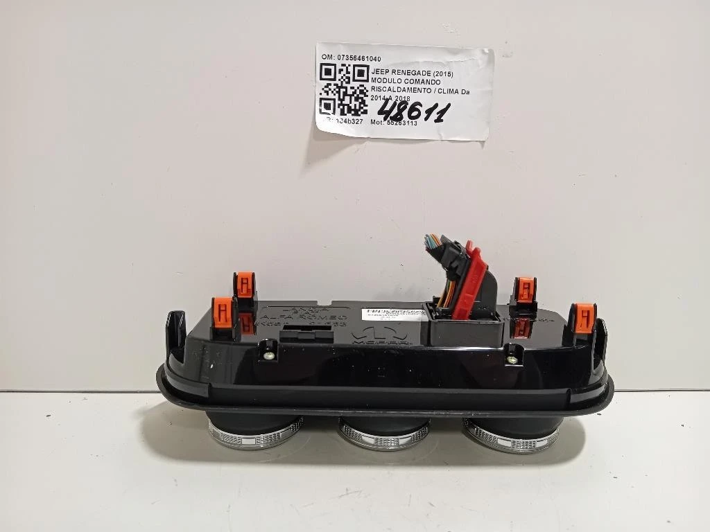 Modulo Comando Riscaldamento Clima 07356461040 Jeep Renegade 2015