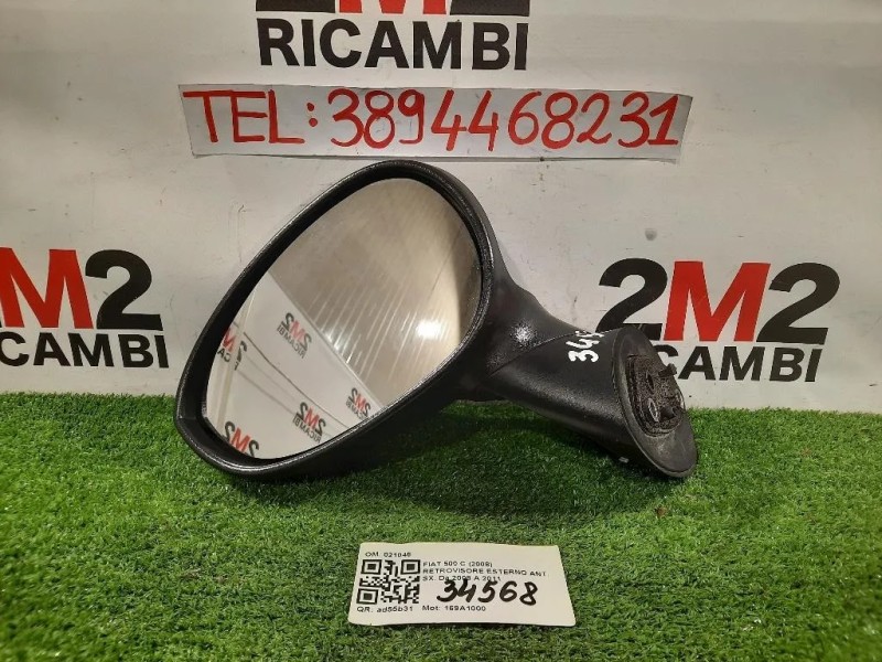 Retrovisore Esterno ANT SX SPECCHIO SPECCHIETTO Fiat 500 C 2008