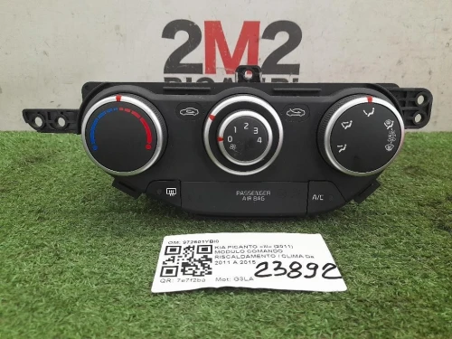 Modulo Comando Riscaldamento Clima 972501YBI0 Kia Picanto III 2011