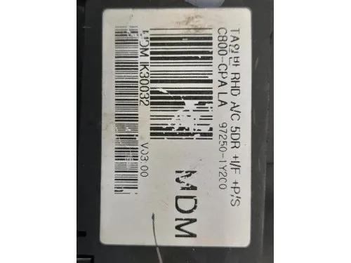 Modulo Comando Riscaldamento Clima 972501Y200 Kia Picanto III 2011