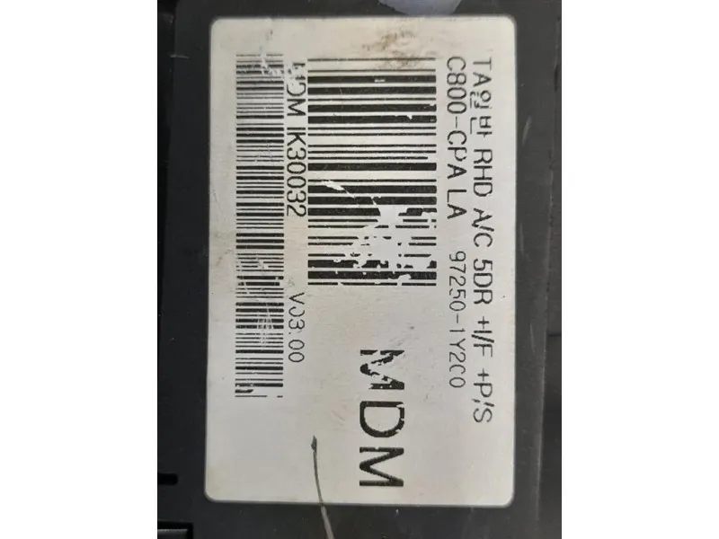 Modulo Comando Riscaldamento Clima 972501Y200 Kia Picanto III 2011