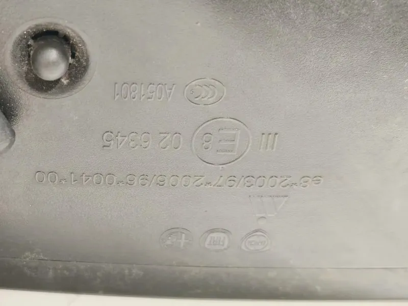 Retrovisore Esterno ANT SX 7 FILI VETRO SPECCHIO SPECCHIETTO Fiat 500L 2013