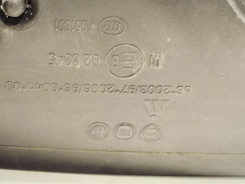 Retrovisore Esterno ANT SX 7 FILI VETRO SPECCHIO SPECCHIETTO Fiat 500L 2013