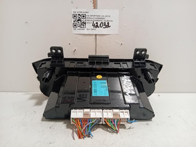 Modulo Comando Riscaldamento Clima 97250-3U900 Kia Sportage III 2010