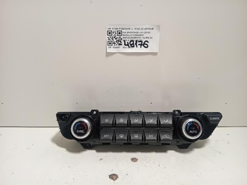 Modulo Comando Riscaldamento Clima 97250-F1EDOAK5 Kia Sportage IV 2018
