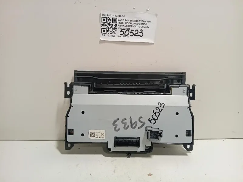 Modulo Comando Riscaldamento Clima BJ32-14C239-FC Land Rover Discovery III 2005