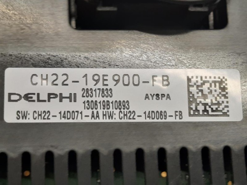 Modulo Comando Riscaldamento Clima CH22-19E900-FB Land Rover Discovery IV 2010