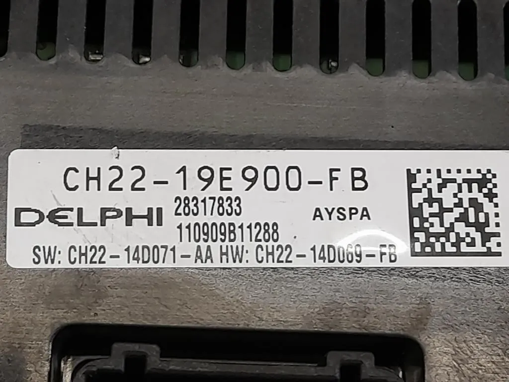 Modulo Comando Riscaldamento Clima CH22-19E900-FB Land Rover Discovery IV 2010