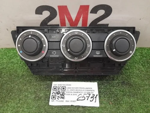 Modulo Comando Riscaldamento Clima 6H5214C239AB Land Rover Freelander II 2007