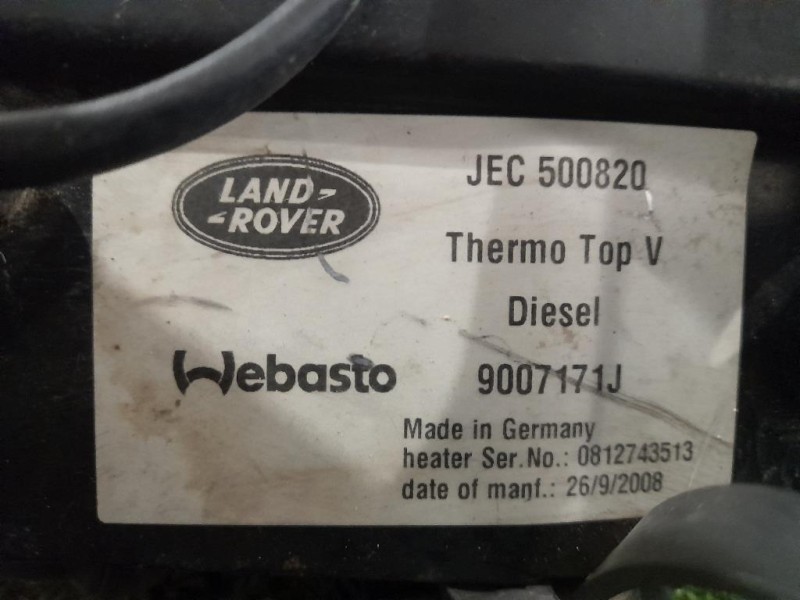 Modulo Comando Riscaldamento Clima 500820 Land Rover Range Rover III 2002