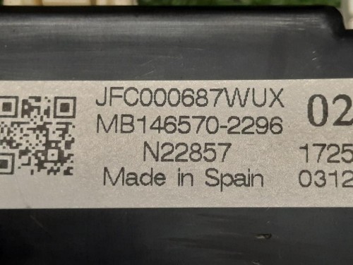 Modulo Comando Riscaldamento Clima JFC000687WUX Land Rover Range Rover III 2009
