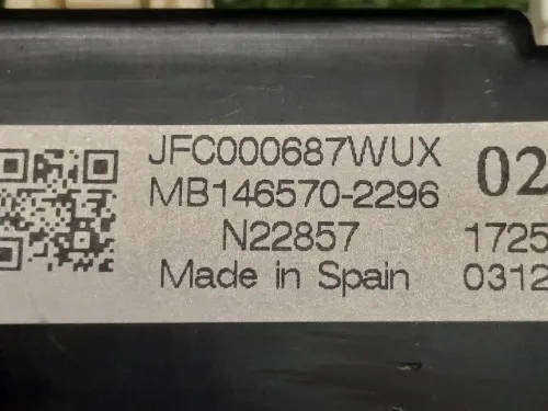 Modulo Comando Riscaldamento Clima JFC000687WUX Land Rover Range Rover III 2009