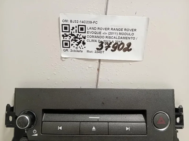 Modulo Comando Riscaldamento Clima BJ32-14C239-FC Land Rover Range Rover Evoque I 2011