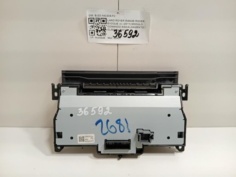 Modulo Comando Riscaldamento Clima BJ32-14C239-FC Land Rover Range Rover Evoque I 2011