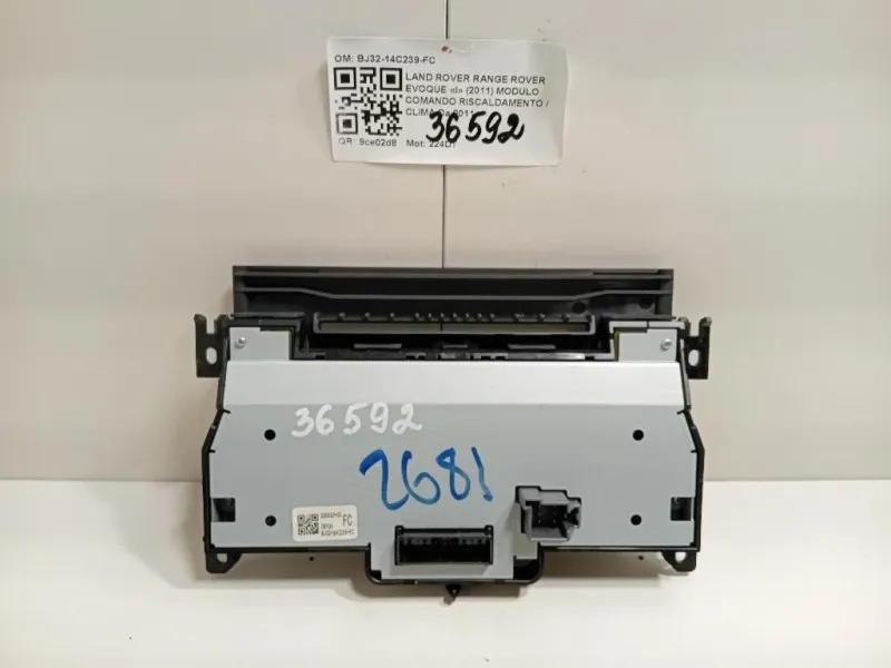Modulo Comando Riscaldamento Clima BJ32-14C239-FC Land Rover Range Rover Evoque I 2011