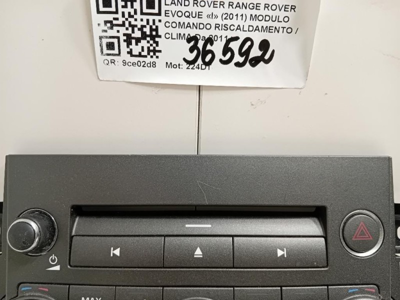 Modulo Comando Riscaldamento Clima BJ32-14C239-FC Land Rover Range Rover Evoque I 2011