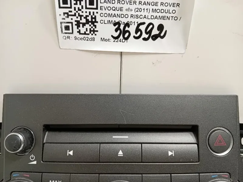 Modulo Comando Riscaldamento Clima BJ32-14C239-FC Land Rover Range Rover Evoque I 2011