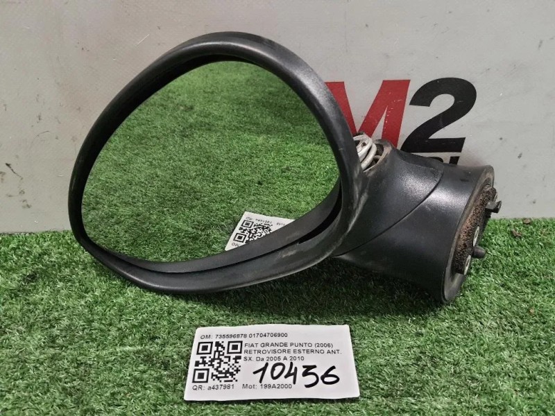 Retrovisore Esterno ANT SX 735596878 01704706900 Fiat Grande Punto 2006