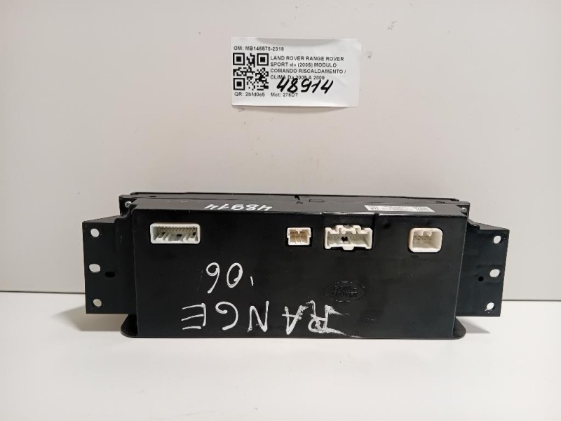 Modulo Comando Riscaldamento Clima MB146570-2318 Land Rover Range Rover Sport I 2005