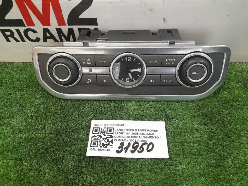 Modulo Comando Riscaldamento Clima CH22-18C858-BB Land Rover Range Rover Sport I 2005