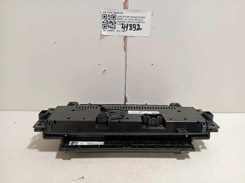 Modulo Comando Riscaldamento Clima CH32-19E900-EB Land Rover Range Rover Sport III 2014