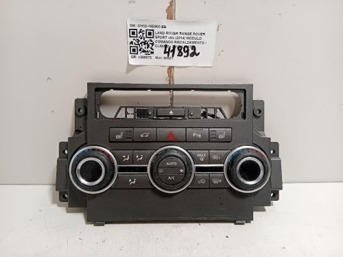 Modulo Comando Riscaldamento Clima CH32-19E900-EB Land Rover Range Rover Sport III 2014