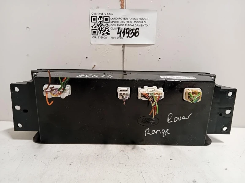 Modulo Comando Riscaldamento Clima 146570-6140 Land Rover Range Rover Sport III 2014