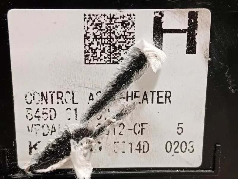 Modulo Comando Riscaldamento Clima BANP61190B Mazda 3 III 2016