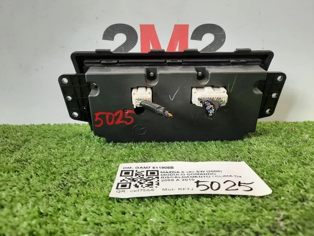 Modulo Comando Riscaldamento Clima GAM7 611908B Mazda 6 II SW 2008
