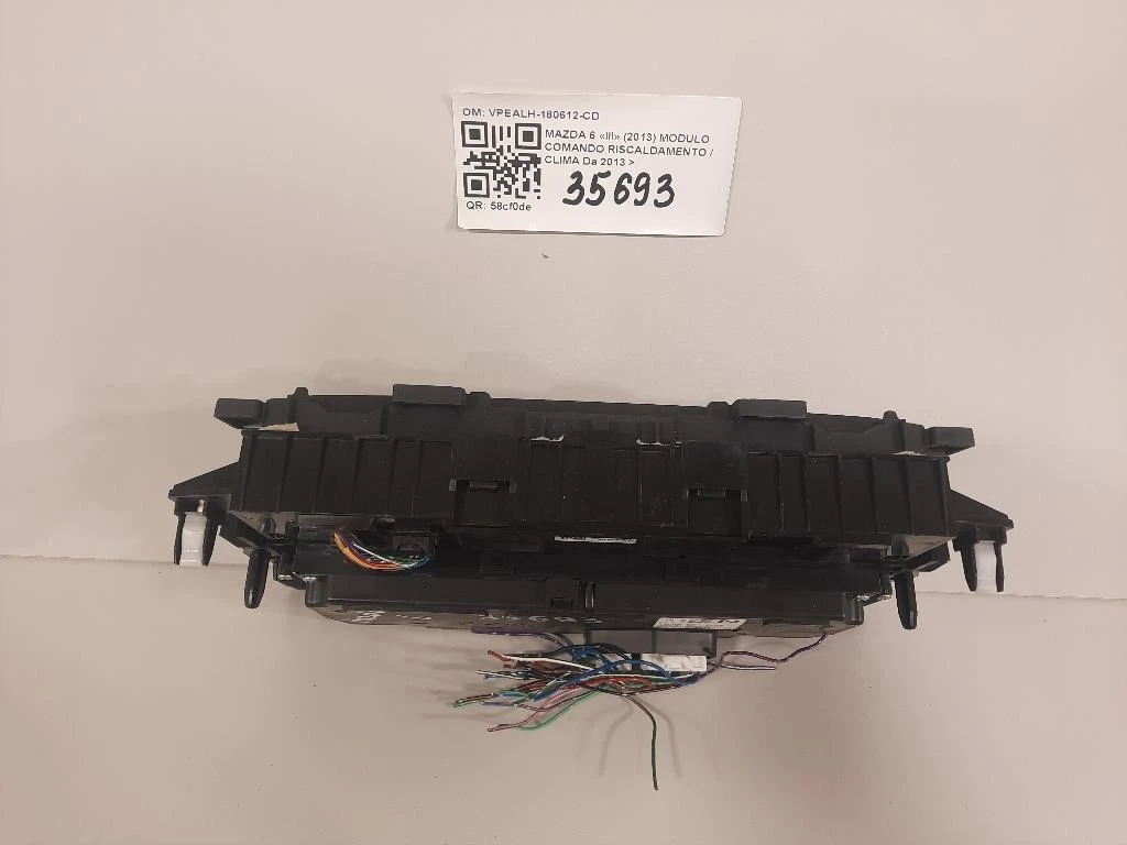 Modulo Comando Riscaldamento Clima VPEALH-180612-CD Mazda 6 III 2013