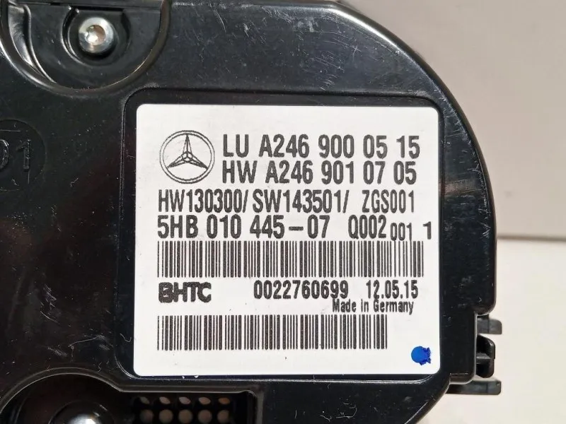 Modulo Comando Riscaldamento Clima A2469000515 Mercedes Classe A W176 2015