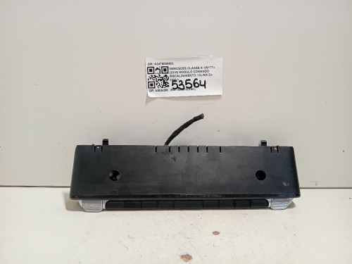 Modulo Comando Riscaldamento Clima A2479056503 Mercedes Classe A W177 2018