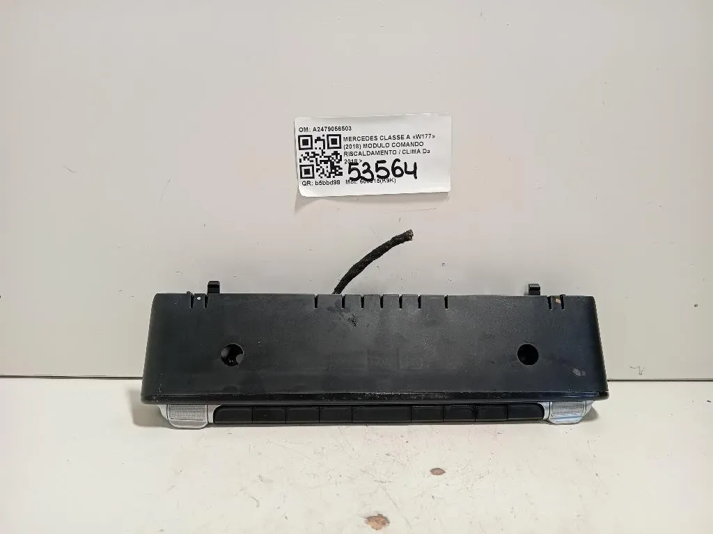 Modulo Comando Riscaldamento Clima A2479056503 Mercedes Classe A W177 2018