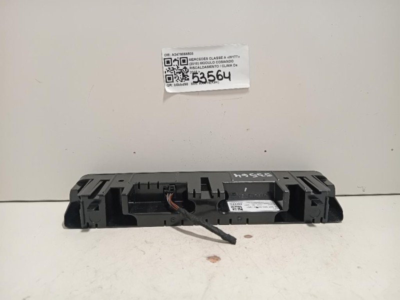 Modulo Comando Riscaldamento Clima A2479056503 Mercedes Classe A W177 2018