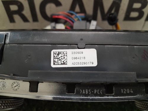 Modulo Comando Riscaldamento Clima A2048305790 Mercedes Classe C W204 2007