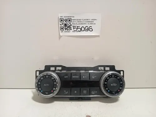 Modulo Comando Riscaldamento Clima A2049009104 Mercedes Classe C W204 2011