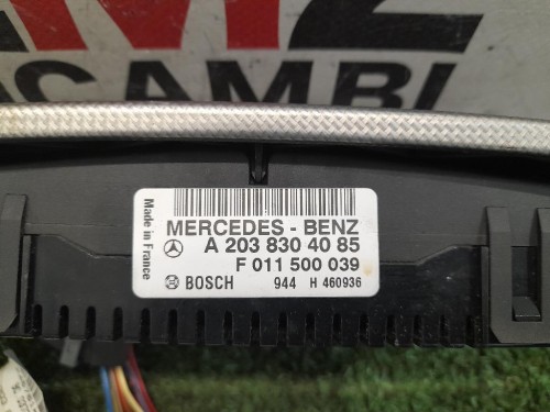 Modulo Comando Riscaldamento Clima A2038304085 Mercedes Classe CLK C209 2003