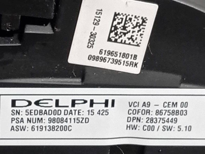 Volante 98084115ZD Peugeot 2008 I 2016