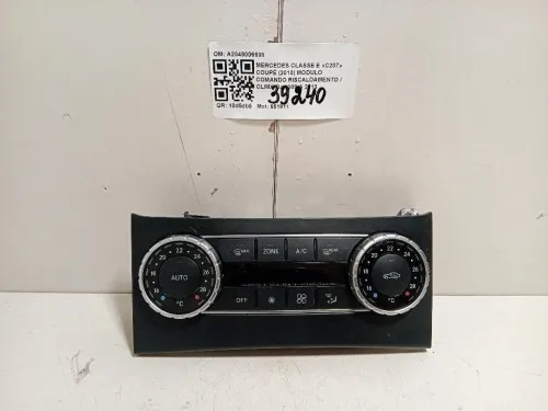 Modulo Comando Riscaldamento Clima A2049006608 Mercedes Classe E C207 Coupé 2010