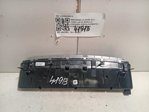 Modulo Comando Riscaldamento Clima A2059058813 Mercedes Classe GLC X253 2016