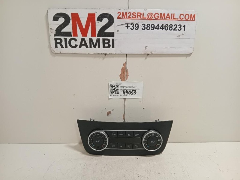 Modulo Comando Riscaldamento Clima A1669003217 Mercedes Classe GLE W166 2015
