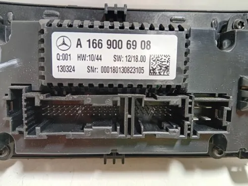 Modulo Comando Riscaldamento Clima A166 900 69 08 Mercedes Classe ML W166 2012