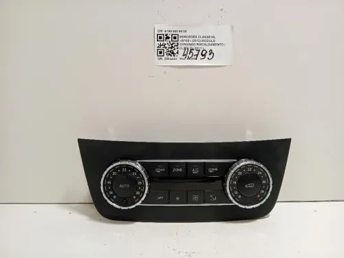 Modulo Comando Riscaldamento Clima A166 900 69 08 Mercedes Classe ML W166 2012