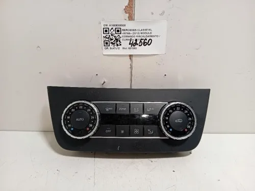Modulo Comando Riscaldamento Clima A1669006908 Mercedes Classe ML W166 2012
