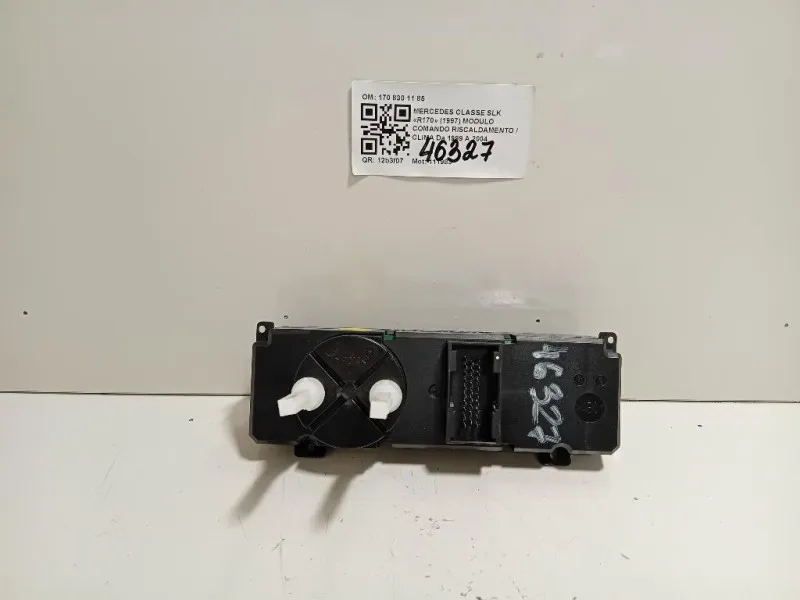 Modulo Comando Riscaldamento Clima 170 830 11 85 Mercedes Classe SLK R170 1997