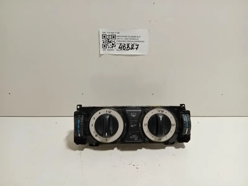 Modulo Comando Riscaldamento Clima 170 830 11 85 Mercedes Classe SLK R170 1997