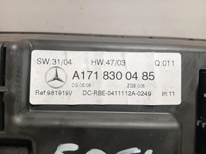 Modulo Comando Riscaldamento Clima A1718300485 Mercedes Classe SLK R171 2004